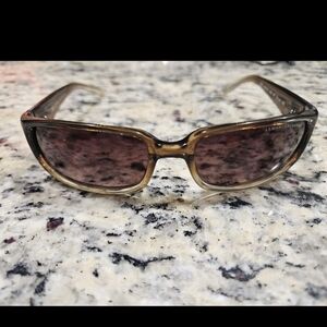 Armani Exchange AX Brown Tortoiseshell Wrap Around Sunglasses Gradient Lenses